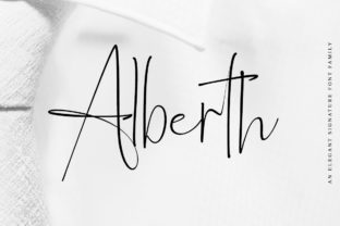 Alberth Family: A Premium Font for Elegant Branding
