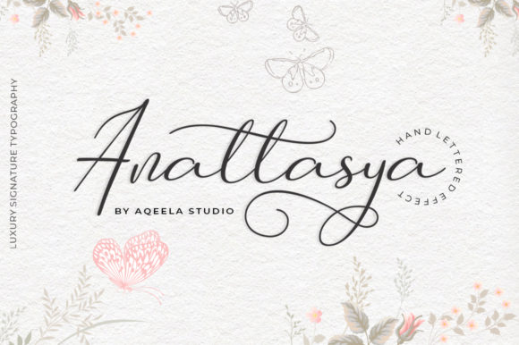 Anattasya Font Review for Web Designers