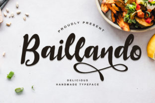 Baillando: A Handwritten Font for Editorial Design