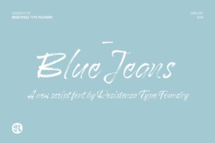 Blue Jeans Font: Elevate Editorial Design