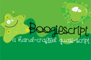Boogiescript: A Playful Font for Brand Identity