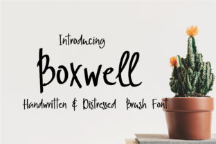Boxwell: The Handwritten Font for Bold Marketing