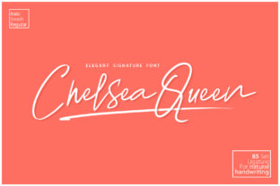 Chelsea Queen: A Premium Handwritten Font for Web Design