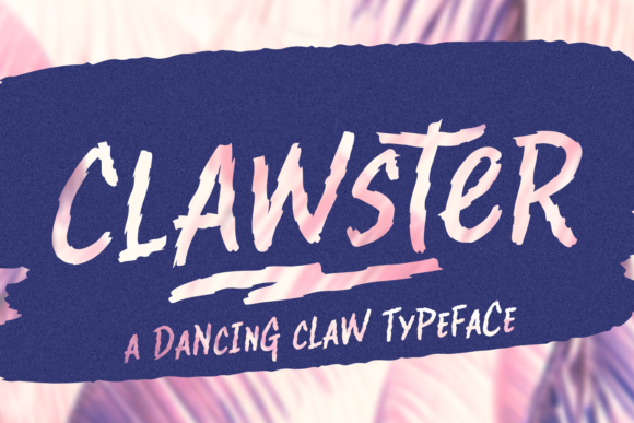 Clawster Font Review: A Bold Script for Web Design