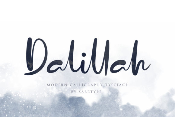 Dalillah Font: A Modern Handwritten Typeface for Campaigns