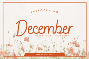 December Script Font for Modern Web Design