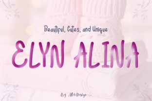 Elyn Alina: A Warm Handwritten Font for Crafters
