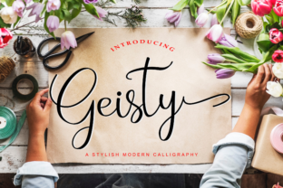 Geisty: A Designer’s Take on Modern Script Charm