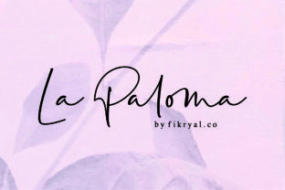 La Paloma: A Handwritten Font for Authentic Branding