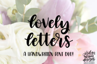 Lovely Letters: A Hand-Lettered Script Font for Marketers
