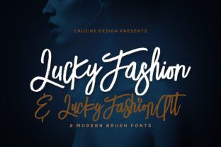 Lucky Fashion: A Handwritten Font for Bold Marketing