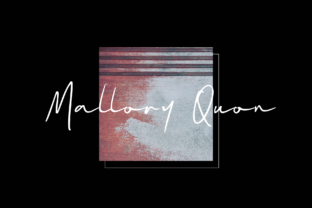 Mallory Quon Font for Crafters