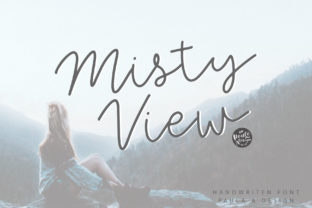 Misty View Font: A Designer’s Take on Handwritten Branding