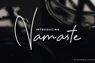 Namaste Font: A Natural Script for Editorial Design