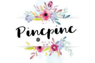 Pincpinc: A Feminine Script Font for Editorial Design
