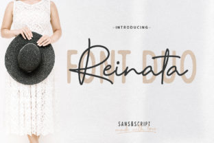 Reinata Duo: A Handwritten Typeface for Marketers