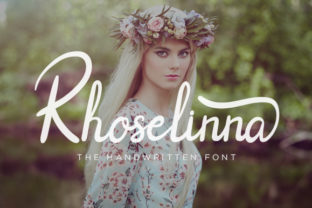 Rhoselinna: An Elegant Handwritten Font for Branding