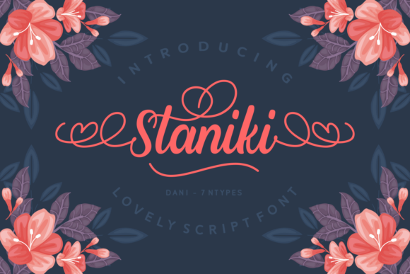 Staniki Font: Elevating Web Design with Elegant Script