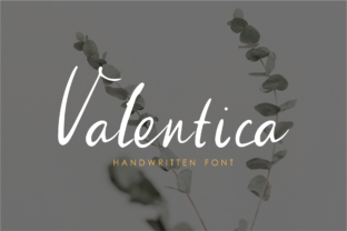 Valentica: A Handwritten Font for Editorial Grace