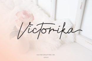 Victorika: A Premium Script Font for Modern Campaigns