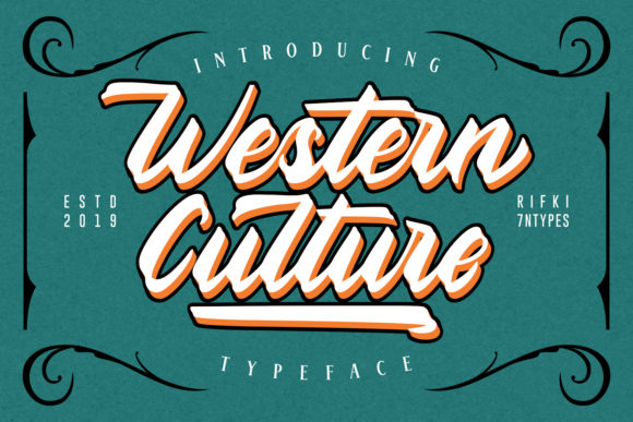 Western Culture Font: Elevate Your Brand Identity