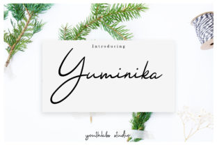 Yuminika: A Handwritten Typeface for Natural Branding